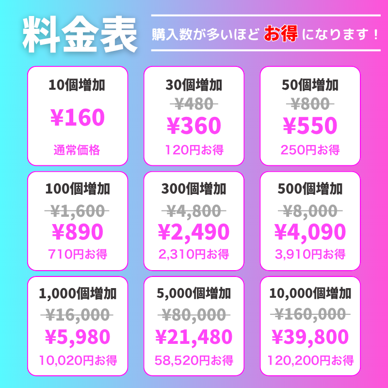 TikTok シェア数 購入