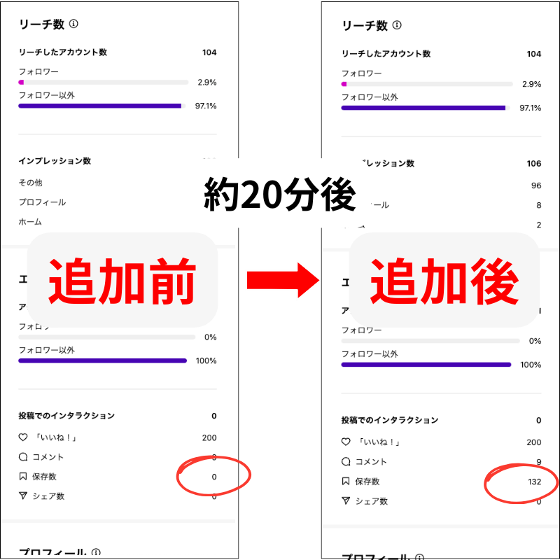 インスタ日本人ブックマークの画像