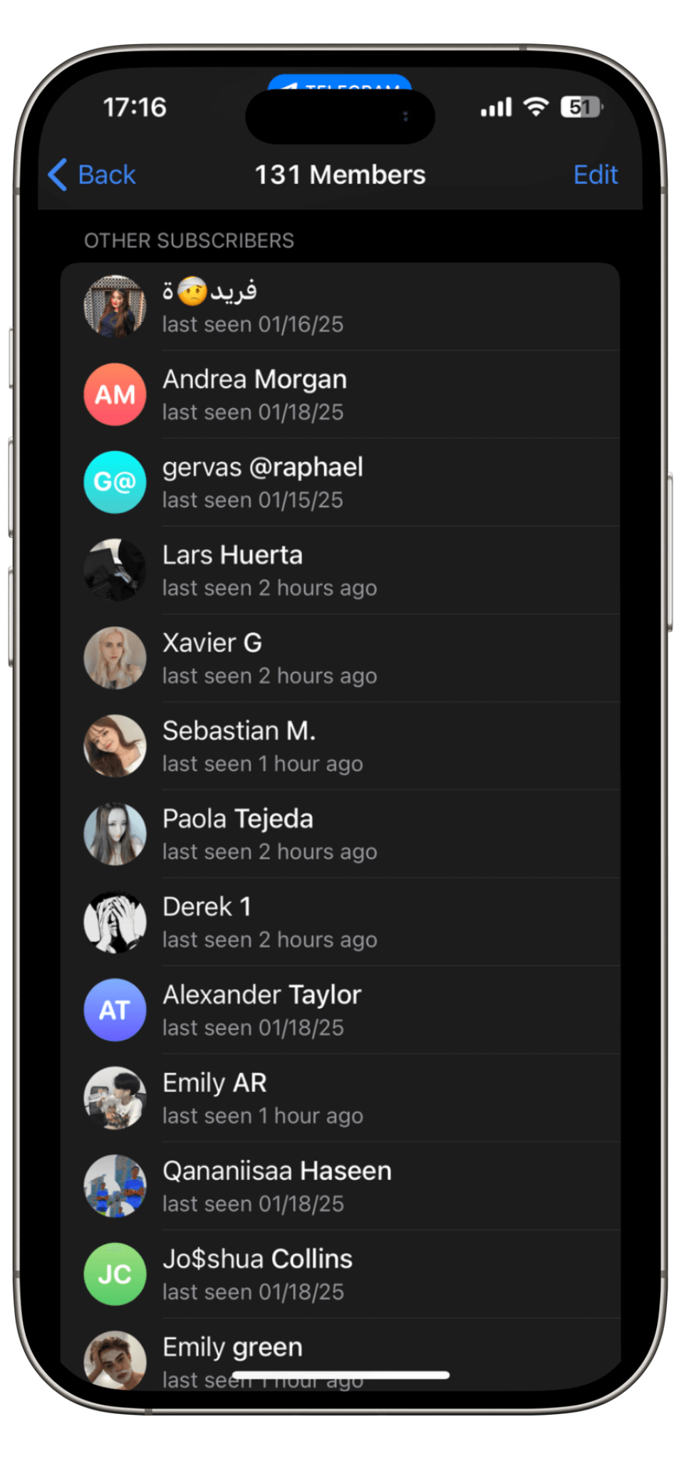 Telegram外国人メンバーの画像3