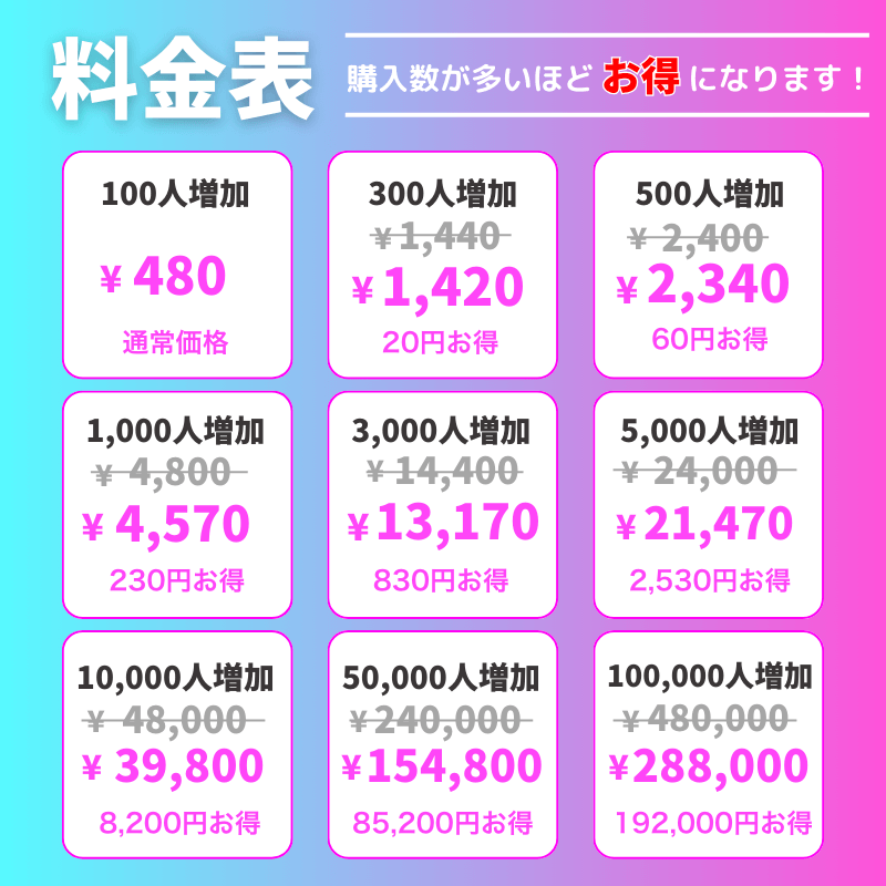 TikTok フォロワー購入