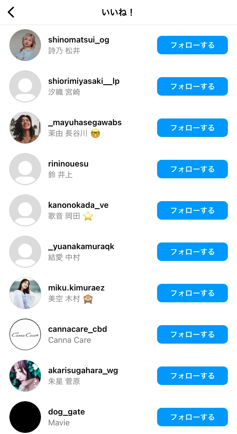 インスタグラム 日本人いいね購入