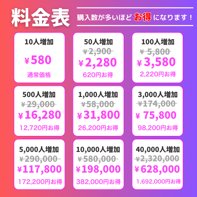 インスタグラム 韓国人フォロワー購入